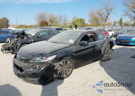 2017 Honda Accord Ex-L из США, поврежденный, VIN 1HGCT1B89HA003712